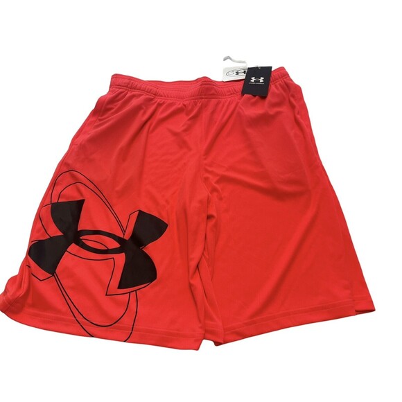New Boys' Under Armour Prototype 2.0 S z XL Shorts  Sorts Gym Logo NEW - Picture 1 of 7